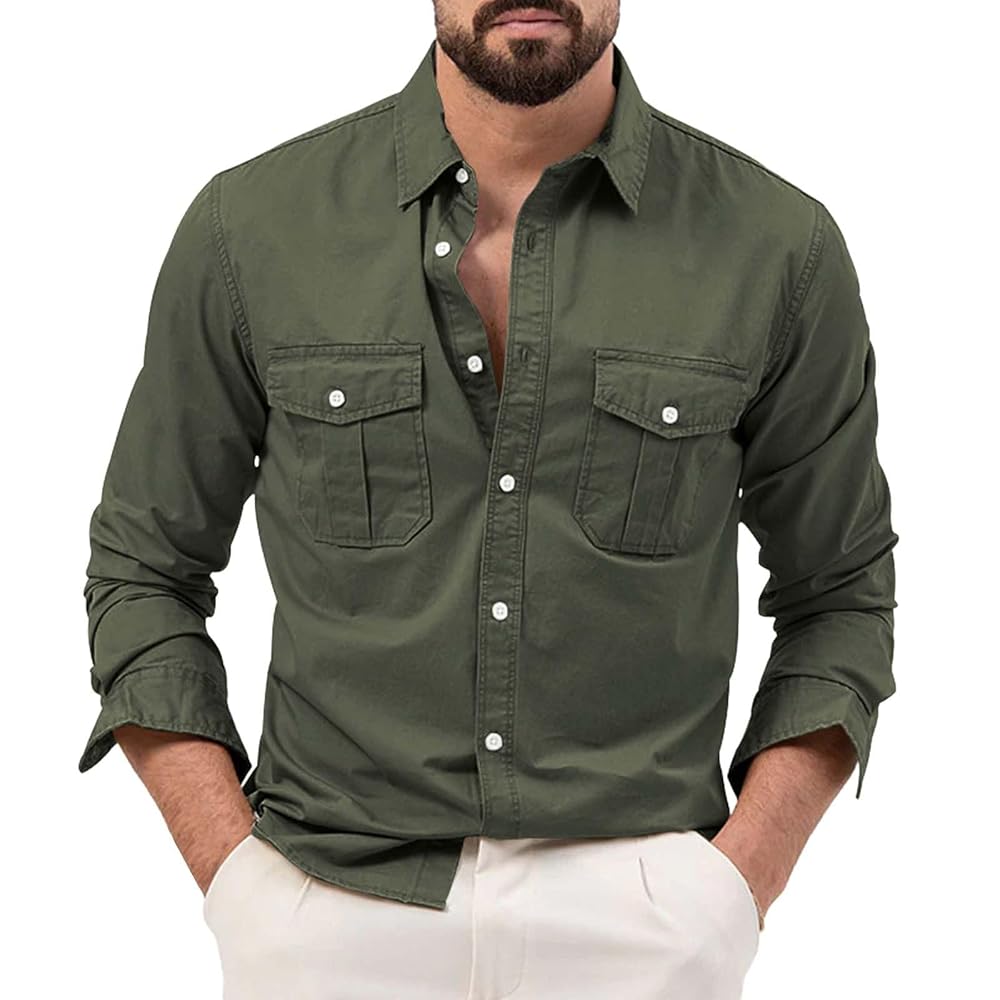 サルセーションウエア/ Long Shirt Amazon.com: Mens Sun Protection Hiking Shirts Relaxed Fit